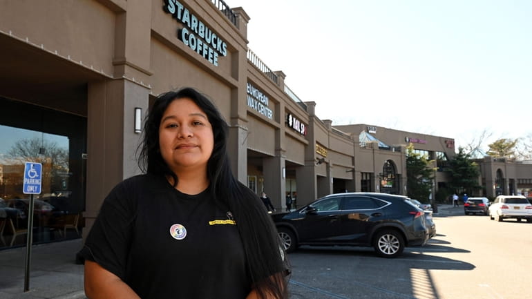 Joselyn Chuquillanqui says she was fired from a Starbucks in...