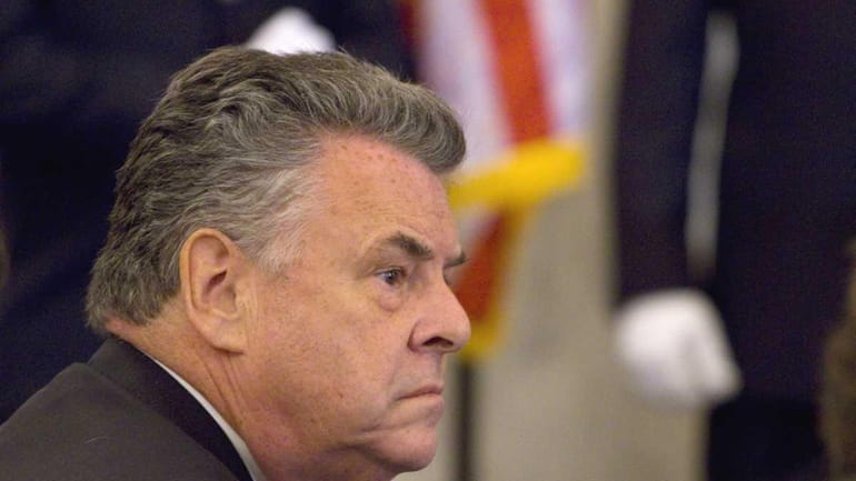 Rep. Peter King on Capitol Hill in Washington. (July 14,...