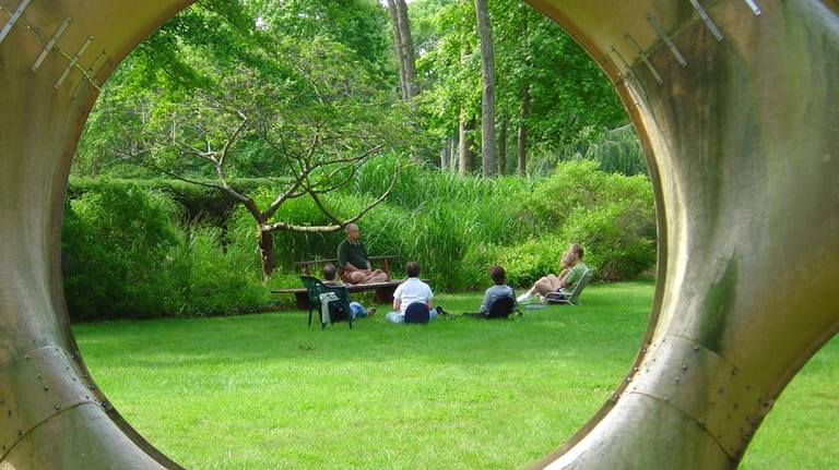 Sound Meditation on the grounds of LongHouse Reserve led by...