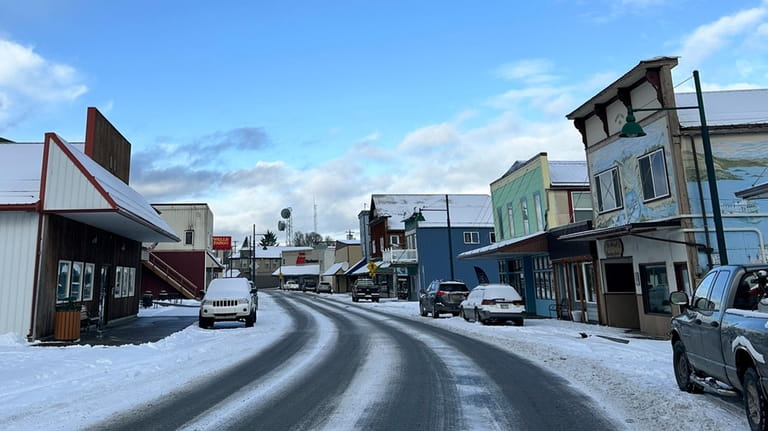 The town of Wrangell, Alaska, where many of the community's...