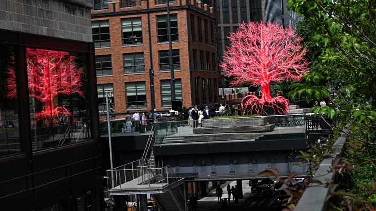 The Moynihan Connector to the High Line, which offer pedestrians...