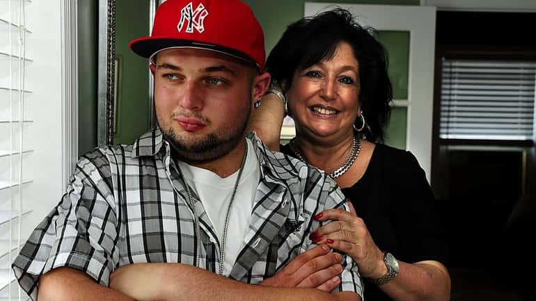 Kevin Smith, shown with his mother Patricia Smith, has been...