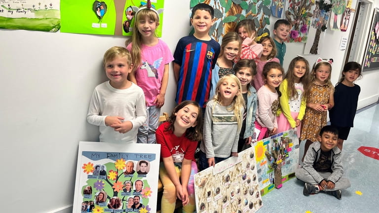 First-graders at Sag Harbor Elementary School recently worked with their...