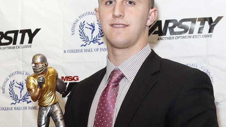 The 2011 Suffolk County top scholar athlete is Justin Honce...