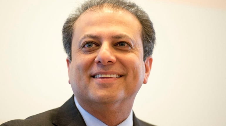 U.S. Attorney Preet Bharara for the Southern District of New...