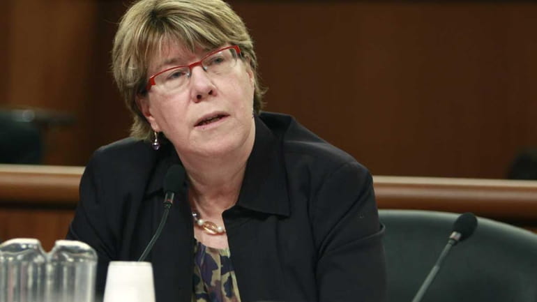 New York State Department of Transportation Commissioner Joan McDonald testifies...