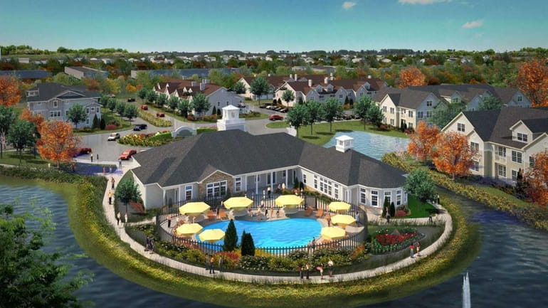 An artist's rendering illustrates the proposed AvalonBay affordable housing project...