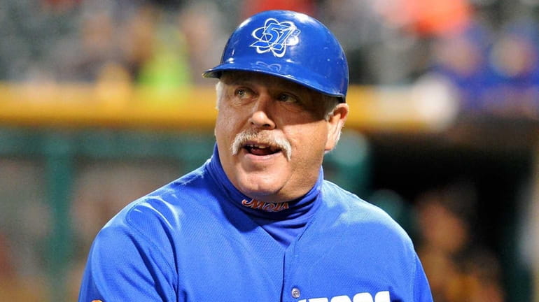 Las Vegas 51s manager Wally Backman (6) during a game...