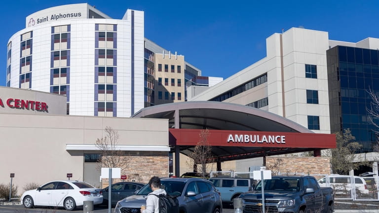 Saint Alphonsus Regional Medical Center in Boise, Idaho, is shown...