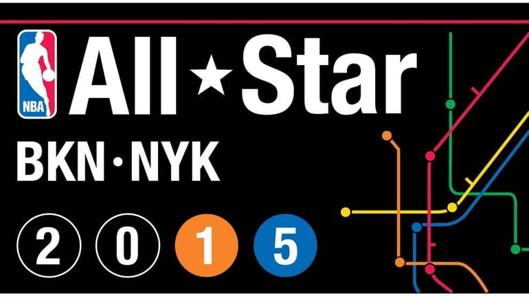 The logo for the 2015 NBA All-Star Game features the...