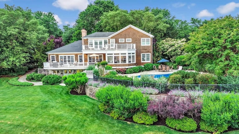 Priced at $3.25 million, this Colonial on Overlook Drive is...