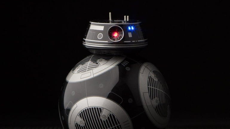 The new "Star Wars" BB-9E robotic character is being billed...