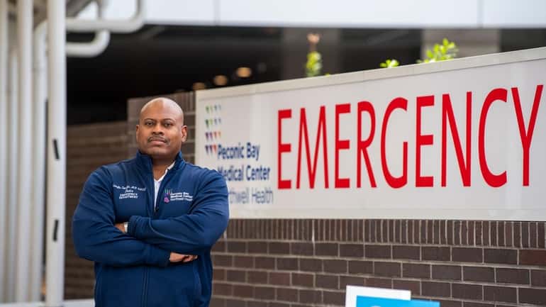 Dr. Lincoln Cox, chair of the emergency department at Peconic...