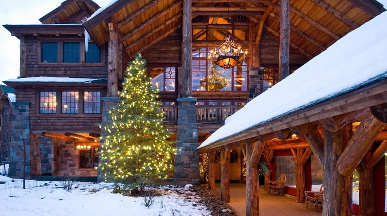 The Whiteface Lodge in Lake Placid, New York. 