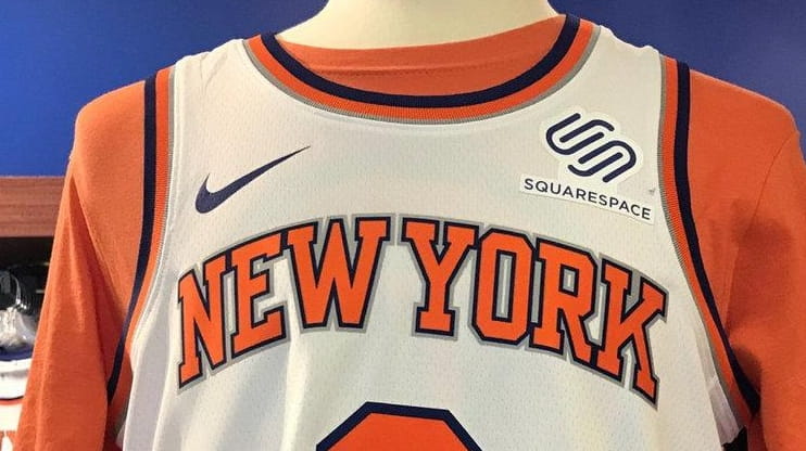A look at the Knicks' jersey for the upcoming season...