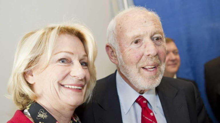 James and Marilyn Simons who donated $150 million to Stony...