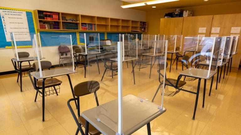 Roosevelt will continue to provide desk guards for students under...