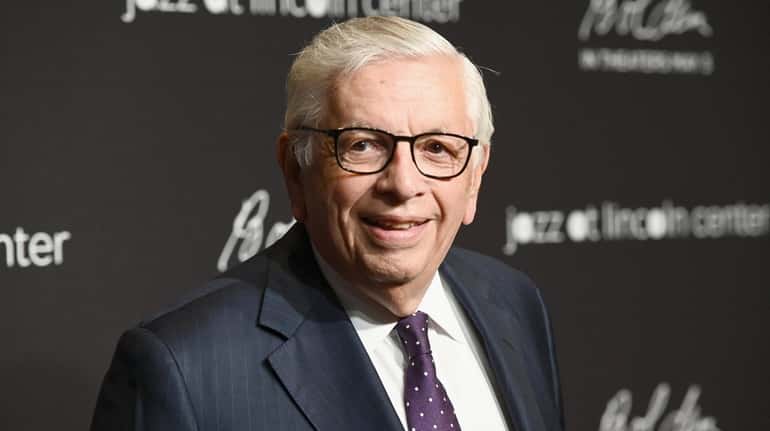 David Stern, pictured at Lincoln Center in April, suffered a...