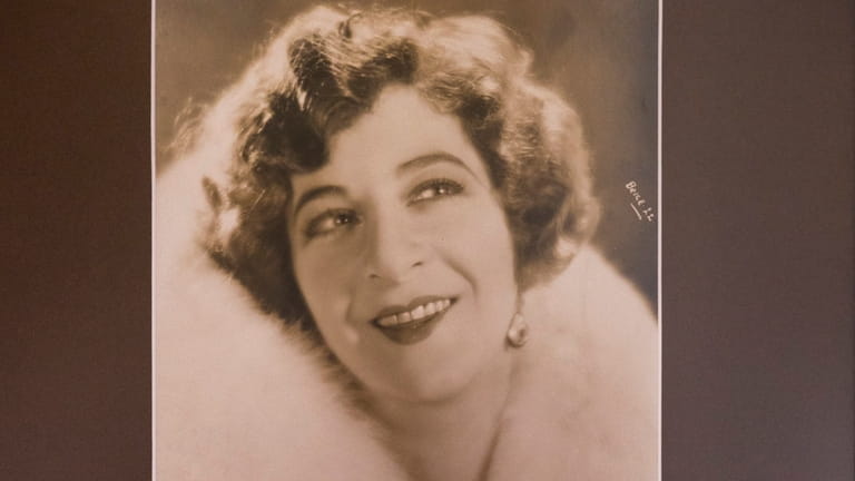 A photo of Fanny Brice, whose story is told in...