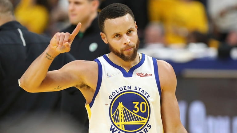 Golden State's Stephen Curry during the second half of Game...