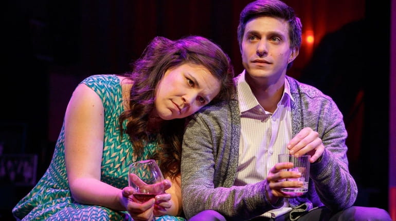 Lindsay Mendez and Gideon Glick in "Significant Other."