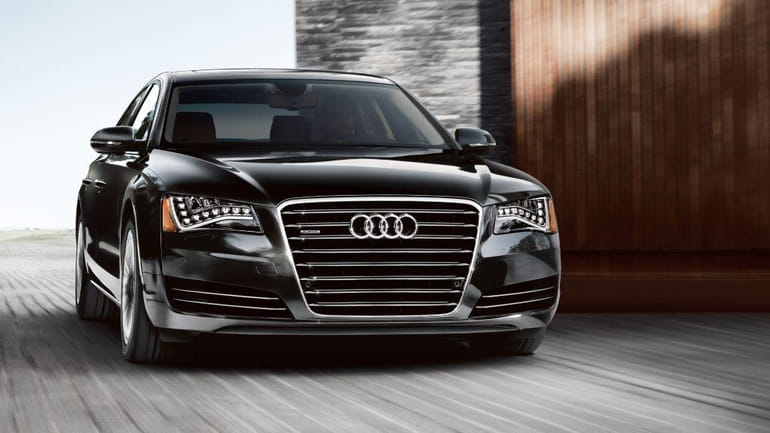 On the highway, the 2014 Audi A8 L TDI is...