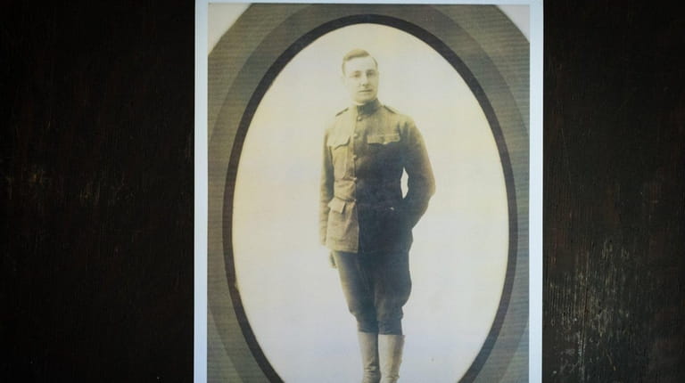 A photograph of World War I veteran Michael Connell, a...