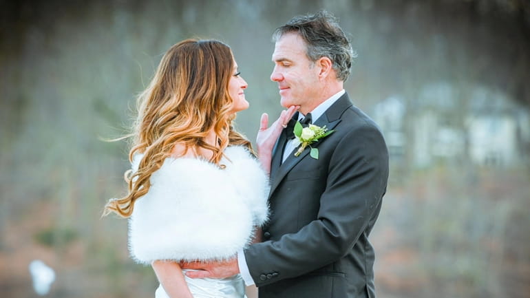 Melissa Mallardi and Pete Mott held their wedding celebration Dec....