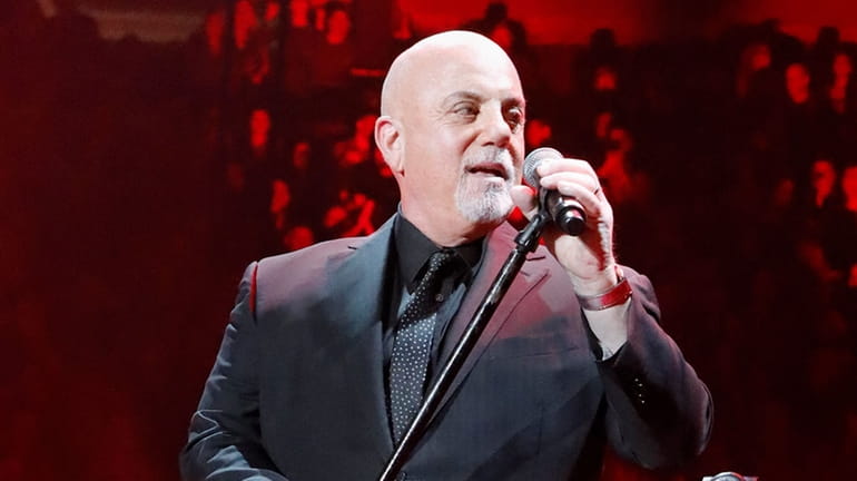 Billy Joel performs at Madison Square Garden.