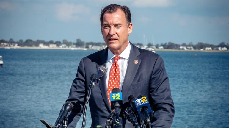Rep. Tom Suozzi talk about political efforts made toward the...