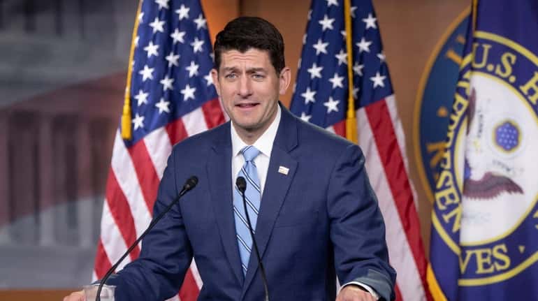 House Speaker Paul Ryan is seen June 7 on Capitol...