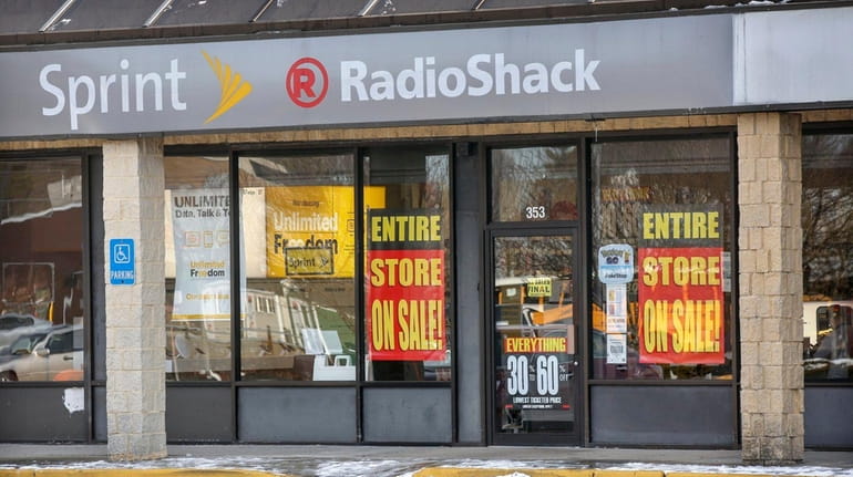 The RadioShack store at 353 William Floyd Pkwy. in Shirley,...