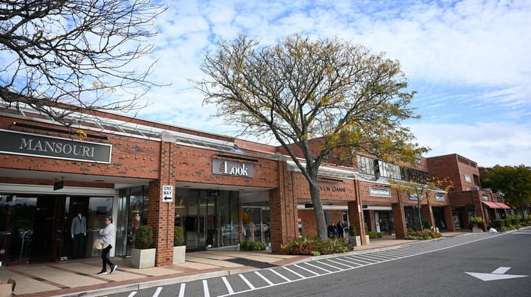 Greenvale's Wheatley Plaza draws shoppers to its high-end shops and...