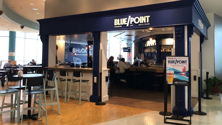 The new Blue Point Brewing Brewpub at Long Island MacArthur...