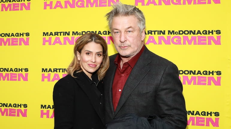 Hilaria and Alec Baldwin, seen attending the April 2022 opening night...