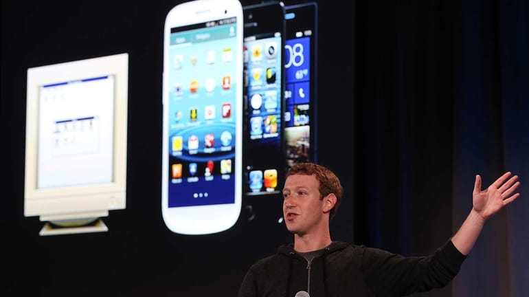 Facebook chief executive Mark Zuckerberg reaped a gain of nearly...