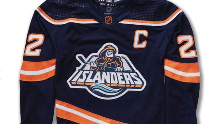 The Islanders' Retro Reverse Jersey for the 2022-23 season features...