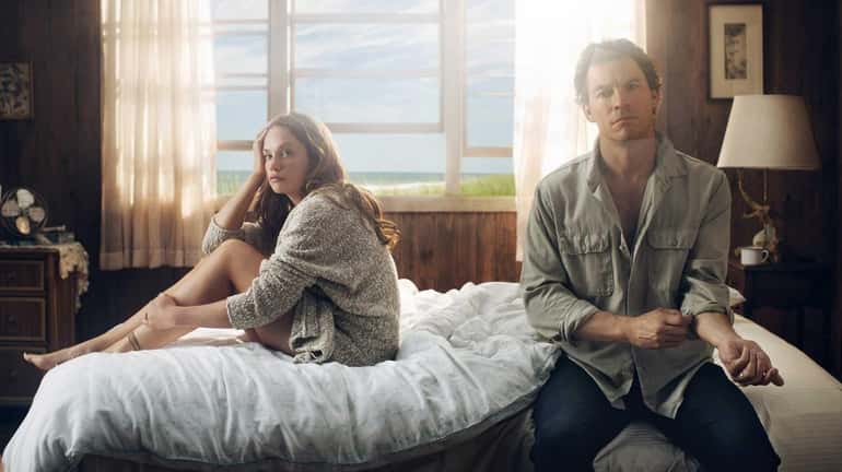 Ruth Wilson as Alison and Dominic West as Noah costar...