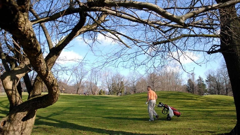 The golf course at Christoper Morley Park in Roslyn-East Hills.