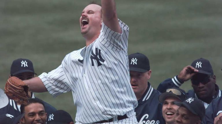David Wells threw a perfect game against the Twins on...