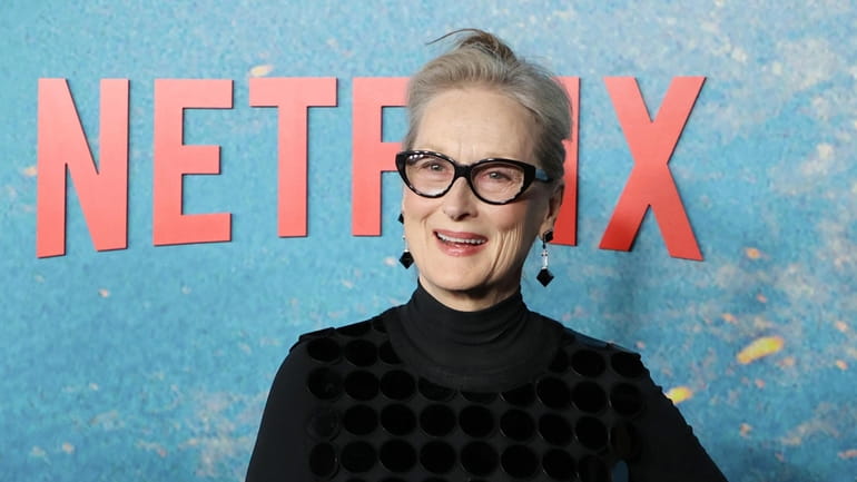 Meryl Streep, seen at a Netflix premiere in 2021, has...