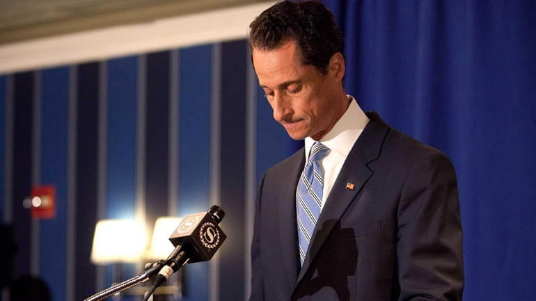 Rep. Anthony Weiner (D-Forest Hills) during a news conference in...