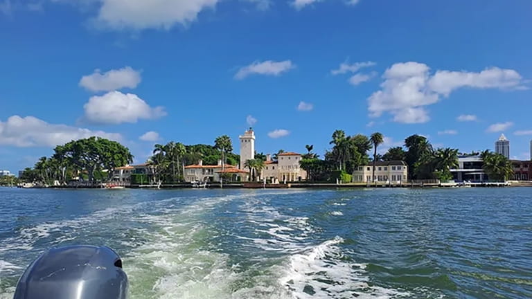 View from a boat trip with Watersports Paradise. 