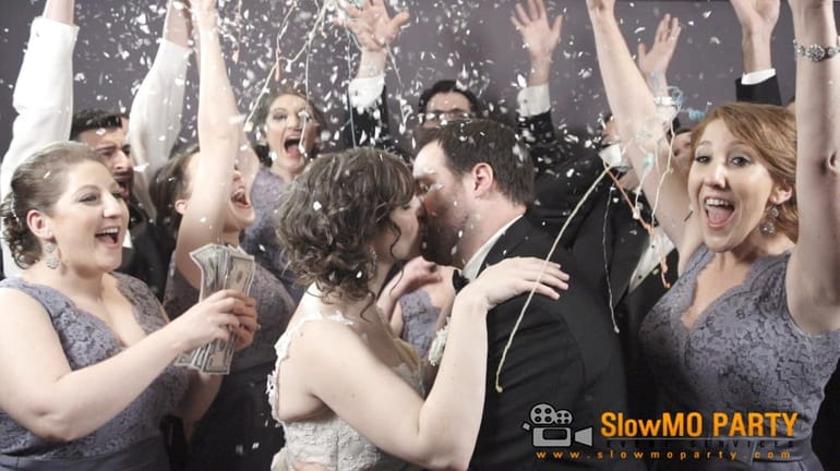 Slo-Mo video is a fun spin on the traditional wedding...