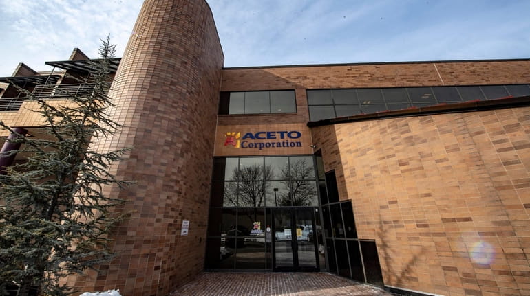 Aceto Corp. headquarters in March 2019. The building has been...
