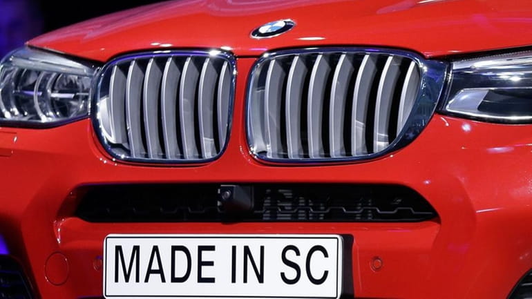 A 'Made In SC' plate is shown on a new...