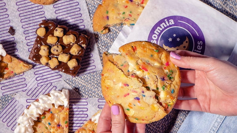 Insomnia Cookies specializes in jumbo treats.