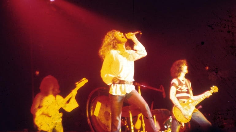 Led Zeppelin performed during Nassau Coliseum's inaugural year on June...