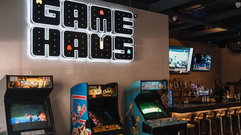 Some of the classic arcade games available to try at...