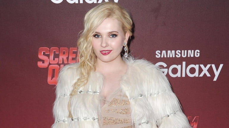 Abigail Breslin attends the Los Angeles premiere of "Scream Queens"...